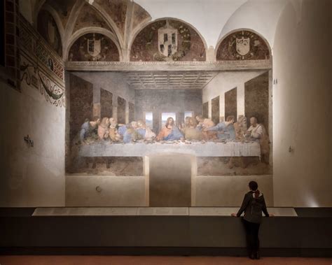 visiting the last supper painting milan
